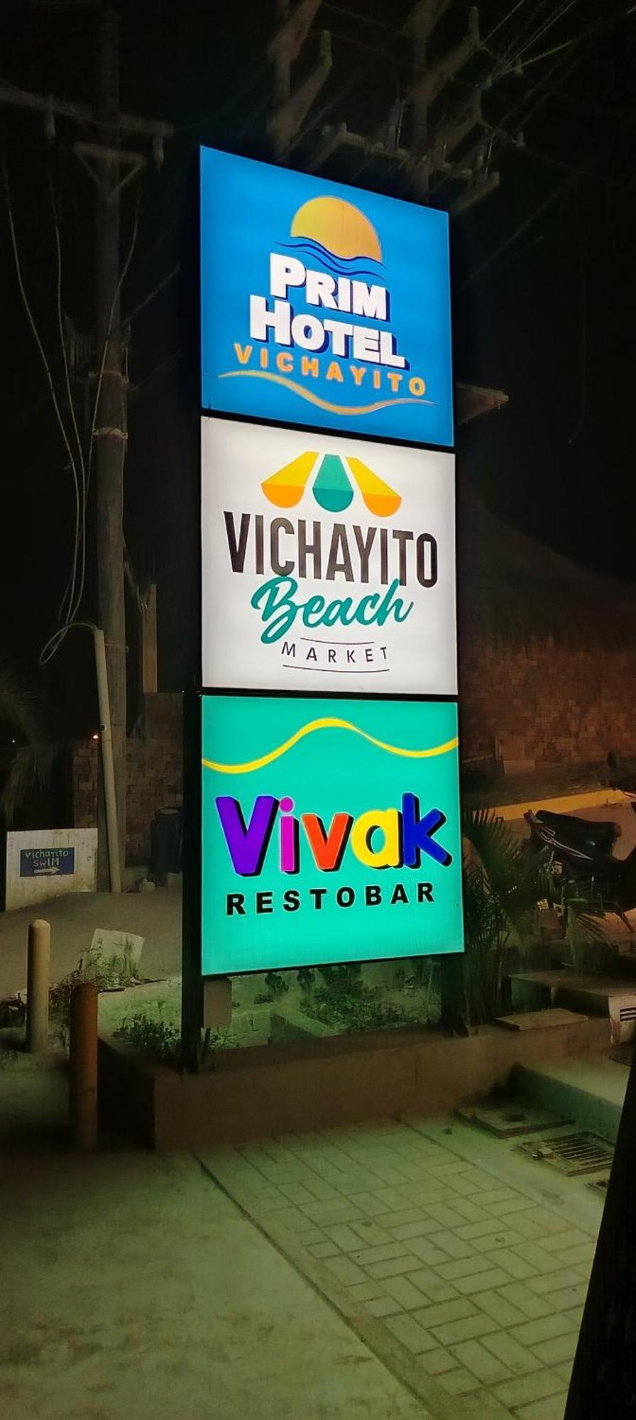 Prim Hotel Vichayito Exterior photo